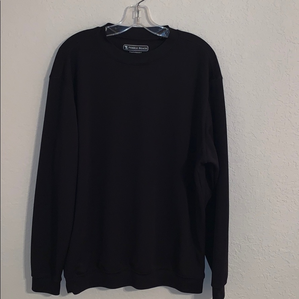 Pebble Beach Long Sleeve Men’s Pullover. Sz XL